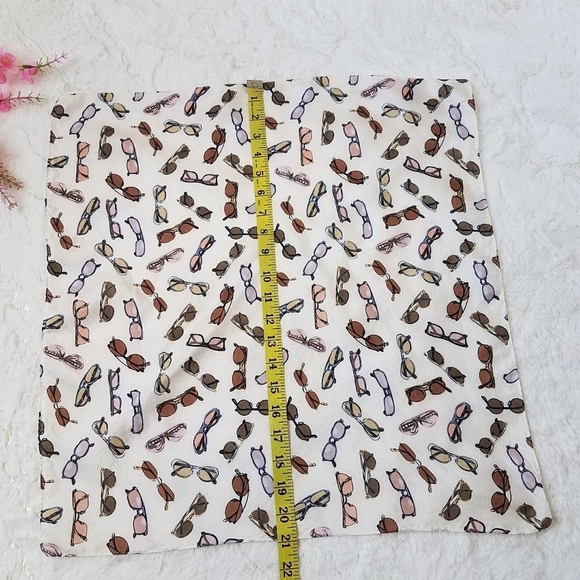 ECHO Silk Sunglass Print Vintage Scarf - Picture 5 of 7